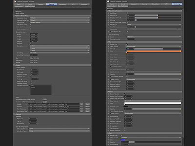 FumeFX interface