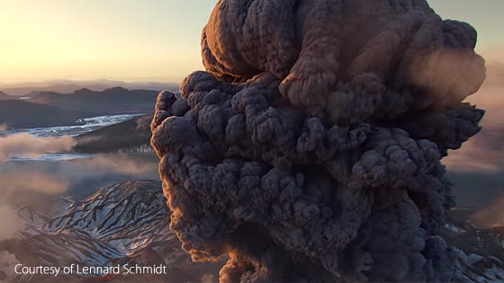 Pyroclastic cloud